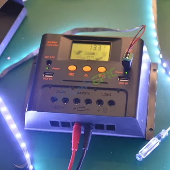 60A Solar Charge Controller 12V/24V Regulator Battery Charge With Light & Timer Function Solar Charger 5V USB Output 720W/1440W
60A Solar Charge Controller 12V/24V Regulator Battery Charge With Light & Timer Function Solar Charger 5V USB Output 720W/1440W