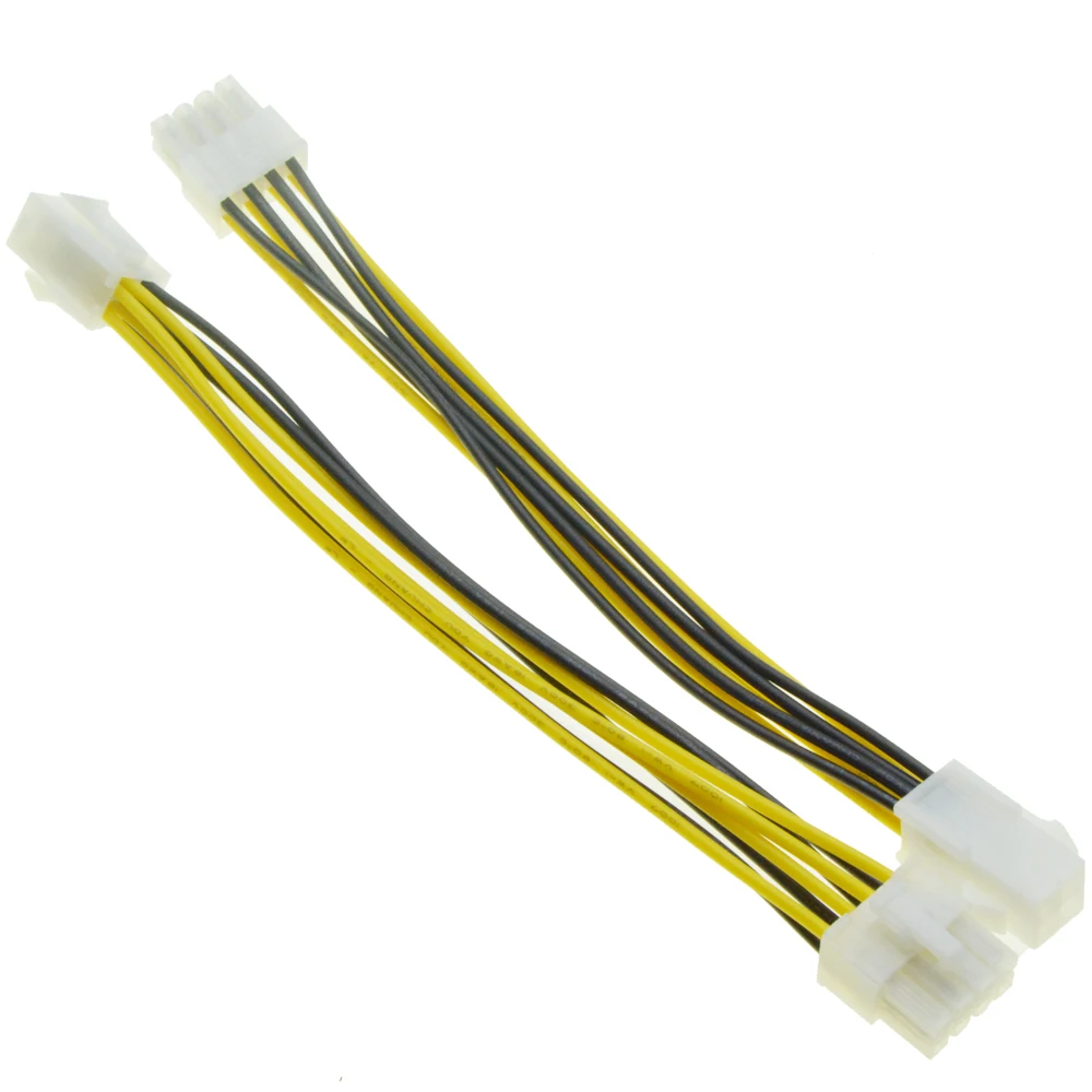 Durable 8pin Male to 4 pin Female Power Conversion Cable ATX 8P to 4P CPU Power Supply Cable
Durable 8pin Male to 4 pin Female Power Conversion Cable ATX 8P to 4P CPU Power Supply Cable