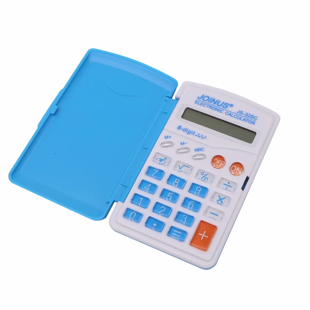 Mini Student Pocket 8-Digit Electronic Calculator Battery Powered School Business Work Office Calculator Colourful Portable
Mini Student Pocket 8-Digit Electronic Calculator Battery Powered School Business Work Office Calculator Colourful Portable