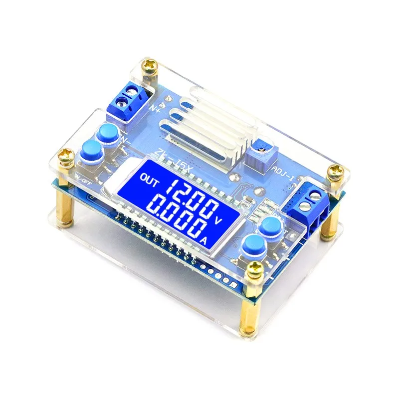 5A digital control step-down module DCDC adjustable constant voltage constant current LCD LCD multi-display button setting volta
5A digital control step-down module DCDC adjustable constant voltage constant current LCD LCD multi-display button setting volta
