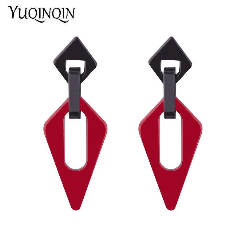 Vintage Fashion Resin Earrings for Women Big Long Geometric Acrylic Drop Earring for Girls Elegant Gifts Party Red Jewelry
Vintage Fashion Resin Earrings for Women Big Long Geometric Acrylic Drop Earring for Girls Elegant Gifts Party Red Jewelry