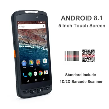 High Quality 5" Tablet Handheld Device 16GB Memory Mobile Data Terminal Android 8.1 1D 2D Laser Barcode Scanner with Pistol Grip
High Quality 5" Tablet Handheld Device 16GB Memory Mobile Data Terminal Android 8.1 1D 2D Laser Barcode Scanner with Pistol Grip