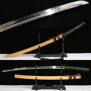 hand forged 1095 clay tempered japanese Katana samurai real hamon sword fulltang
hand forged 1095 clay tempered japanese Katana samurai real hamon sword fulltang