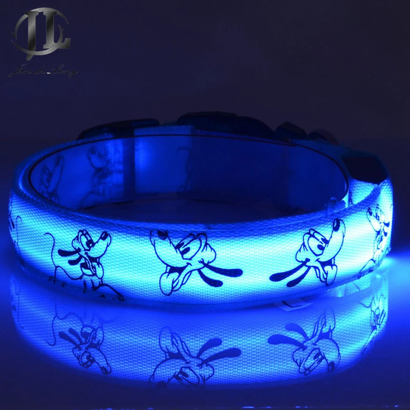2018 LED Lighting Design Nylon Neck Strap Glow Night Flashing Safety Pet Supplies Cartoon Pattern Can Be Double-sided Use
2018 LED Lighting Design Nylon Neck Strap Glow Night Flashing Safety Pet Supplies Cartoon Pattern Can Be Double-sided Use