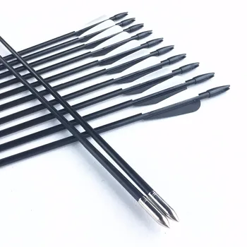 6Pcs Length 80cm Fiberglass Arrow Recurve Bow With Replaceable Arrowhead For Longbow Hunting Archery 
6Pcs Length 80cm Fiberglass Arrow Recurve Bow With Replaceable Arrowhead For Longbow Hunting Archery