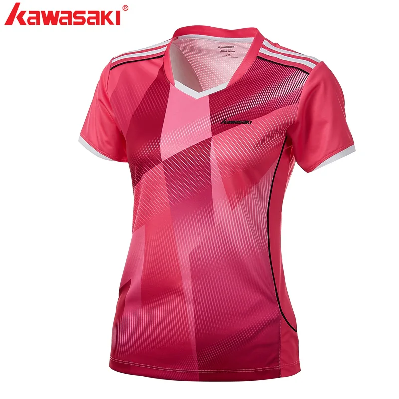 2018 Kawasaki Badminton Clothes Sportswear Shirts For Female V-Neck JerseyBreathable Badminton Sport T-shirt For Women ST-T2008
2018 Kawasaki Badminton Clothes Sportswear Shirts For Female V-Neck JerseyBreathable Badminton Sport T-shirt For Women ST-T2008