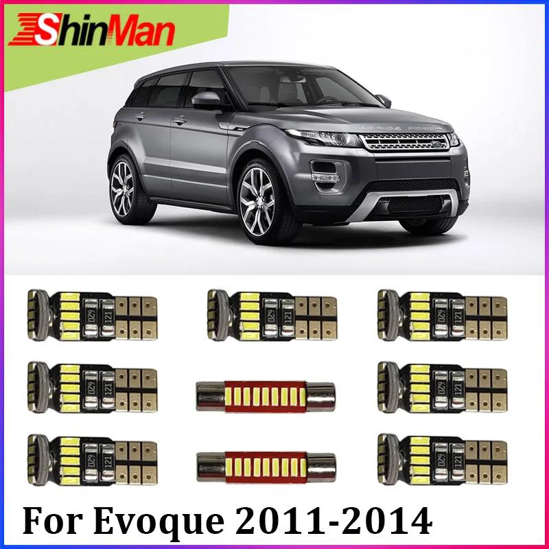 ShinMan 8X Error Free LED CAR lights Interior Light LED light For Land Rover Range Rover Evoque LED Interior Package 2011-2014
ShinMan 8X Error Free LED CAR lights Interior Light LED light For Land Rover Range Rover Evoque LED Interior Package 2011-2014
