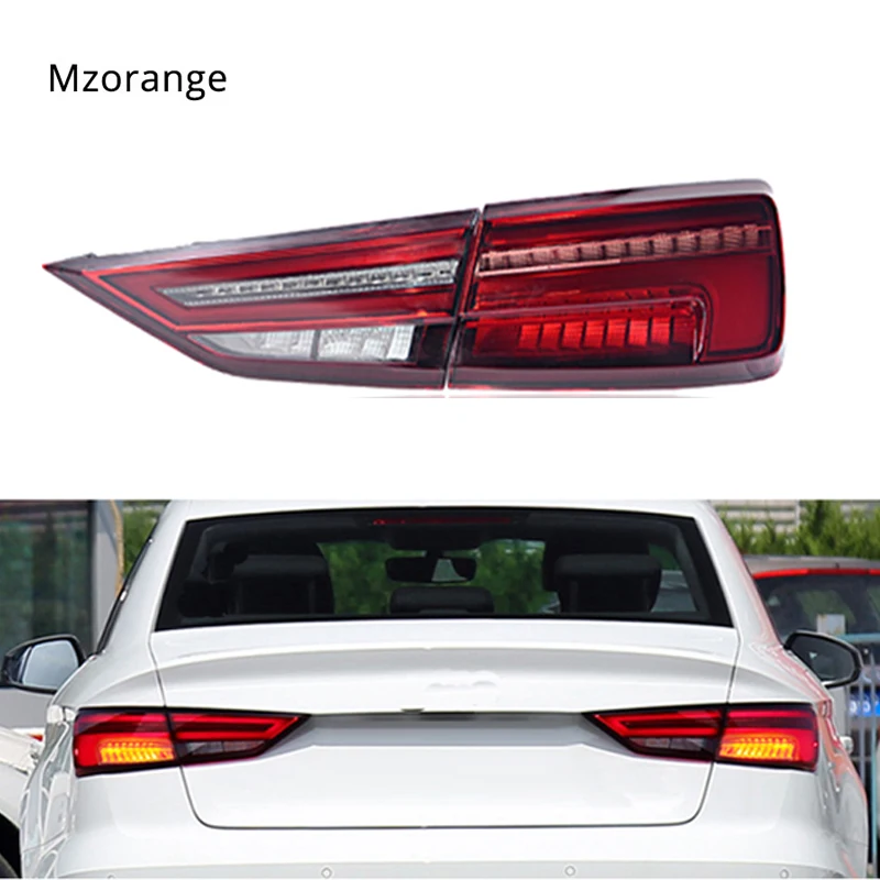 MZORANGE Car Styling Tail Lights for Audi A3 2013-2019 A3 LED Tail Lamp LED DRL Dynamic Signal Brake Reverse Car Accessories
MZORANGE Car Styling Tail Lights for Audi A3 2013-2019 A3 LED Tail Lamp LED DRL Dynamic Signal Brake Reverse Car Accessories