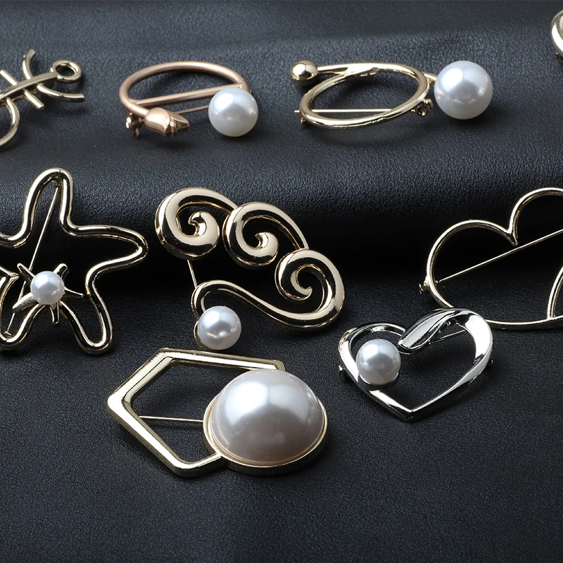 fashion 3D Handmade Metal Pearl pin forskirt Coat Bag Brooch Broche Broth accessories
fashion 3D Handmade Metal Pearl pin forskirt Coat Bag Brooch Broche Broth accessories