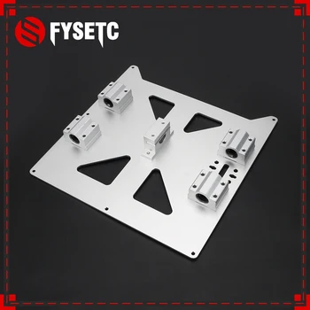 Aluminum Y Carriage Anodized Plate With SC8UU pgrade Prusa i3 V2 Hot Bed Support Plate For Prusa i3 RepRap DIY 3D Printer parts
Aluminum Y Carriage Anodized Plate With SC8UU pgrade Prusa i3 V2 Hot Bed Support Plate For Prusa i3 RepRap DIY 3D Printer parts