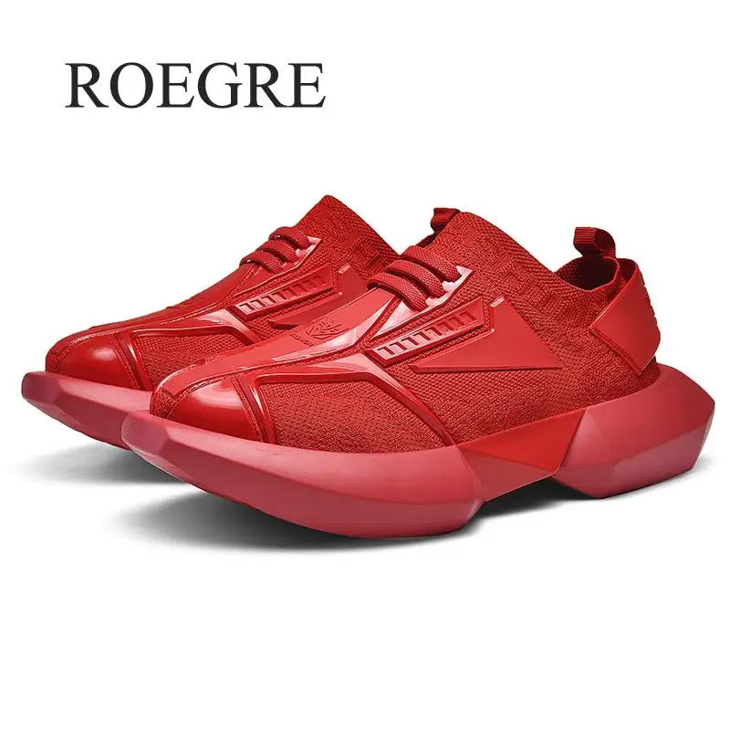 2019 New Fashion Men's Shoes High Quality Flyknit Men Casual Shoes Platform Chunky Sneakers Male Adult Plus Size 39-45
2019 New Fashion Men's Shoes High Quality Flyknit Men Casual Shoes Platform Chunky Sneakers Male Adult Plus Size 39-45