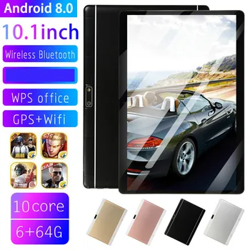 2020 Newest 10.1 inch 4G LTE Tablet MT8752 Octa Core 6GB RAM 64GB ROM Dual SIM 5.0MP GPS Android 8.0 1280*800 IPS the tablet
2020 Newest 10.1 inch 4G LTE Tablet MT8752 Octa Core 6GB RAM 64GB ROM Dual SIM 5.0MP GPS Android 8.0 1280*800 IPS the tablet