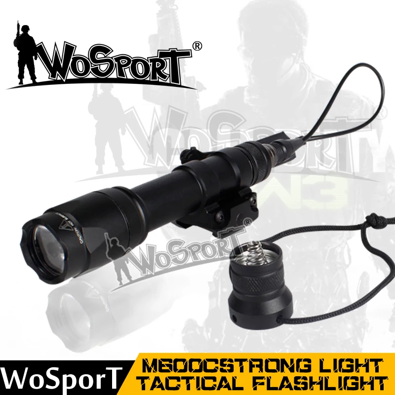 WoSporT manufacturers direct outdoor field equipment Remote lighting tools M600C Helmets flashlight Tactical
WoSporT manufacturers direct outdoor field equipment Remote lighting tools M600C Helmets flashlight Tactical