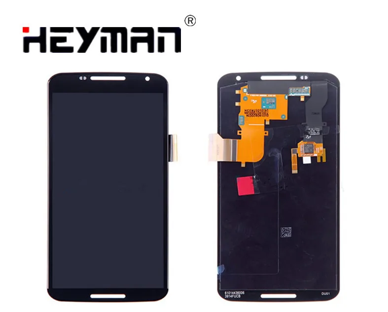 Heyman LCD Screen and Digitizer Assembly touch with Front Housing Replacement for Motorola Nexus 6 XT1100 XT1103 Grade S+
Heyman LCD Screen and Digitizer Assembly touch with Front Housing Replacement for Motorola Nexus 6 XT1100 XT1103 Grade S+