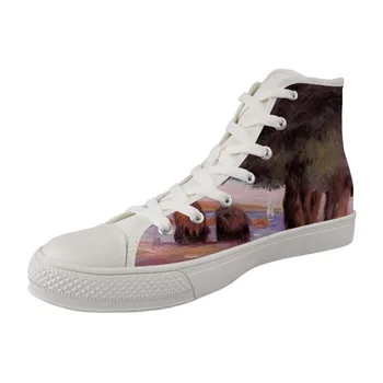 2019 New Men Shoes High top Wihte Canvas Vulcanized Shoes for Male Breathable Lace-up Sneakers Painting Art Print
2019 New Men Shoes High top Wihte Canvas Vulcanized Shoes for Male Breathable Lace-up Sneakers Painting Art Print
