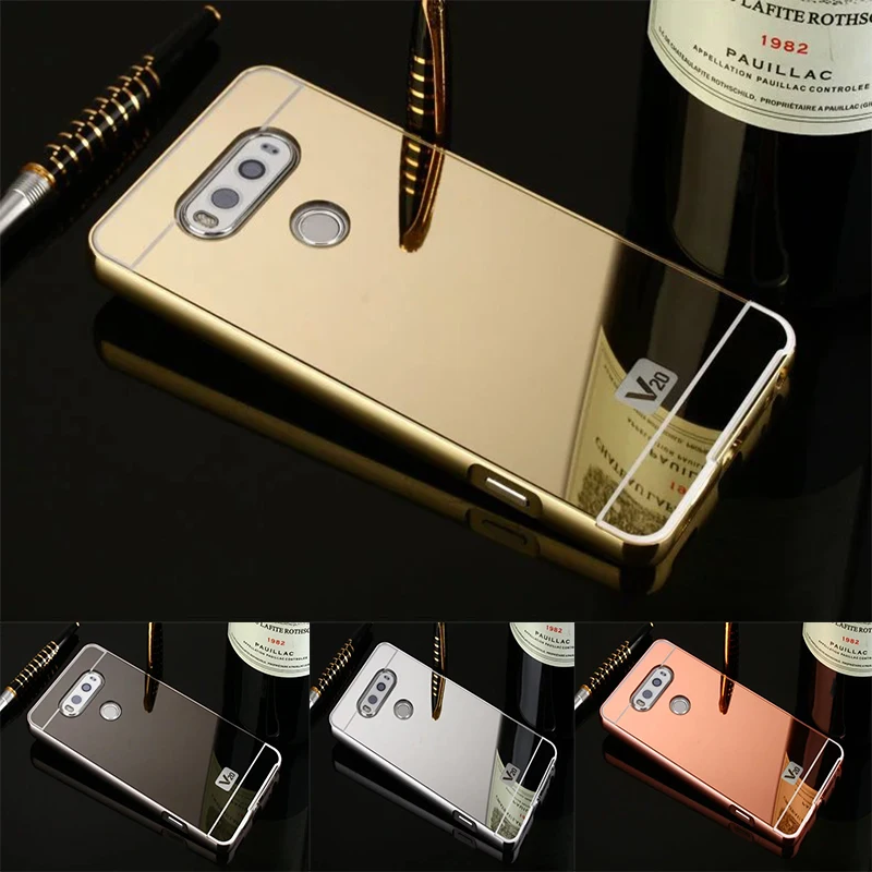 Luxury Rose Gold Mirror Cases For LG V10 Alumimum Metal Frame shell Cover for LG V20
Luxury Rose Gold Mirror Cases For LG V10 Alumimum Metal Frame shell Cover for LG V20