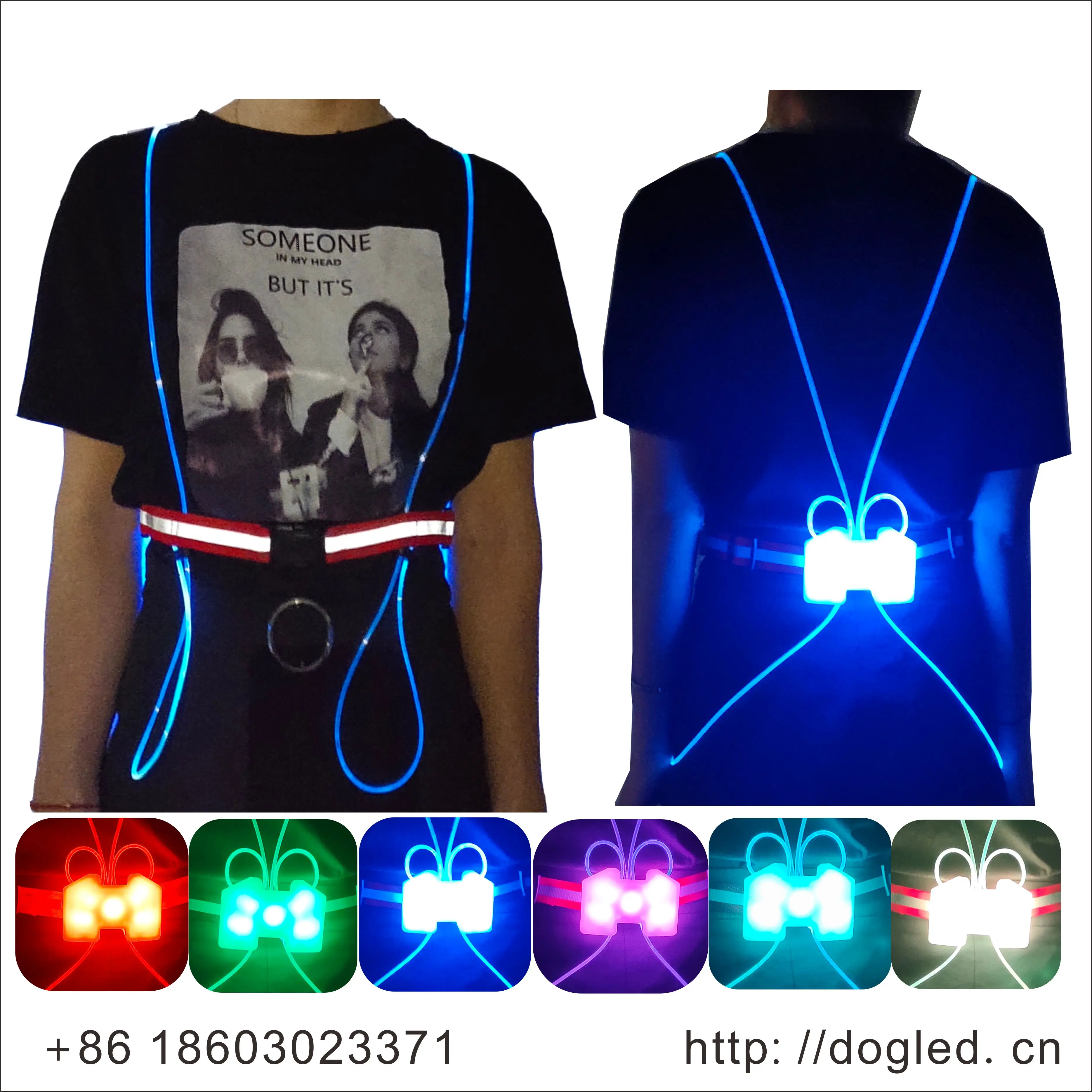 Reflective LED Fiber Strap Vest Safety Vest Night Running Cycling Vest Harness Reflective Belt
Reflective LED Fiber Strap Vest Safety Vest Night Running Cycling Vest Harness Reflective Belt