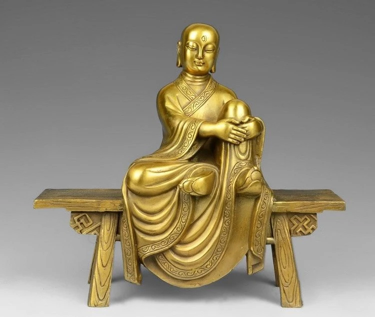 8 Tibet Buddhism Brass Copper Temple Bench Buddha Arhat Bodhisattva Monk Statue
8 Tibet Buddhism Brass Copper Temple Bench Buddha Arhat Bodhisattva Monk Statue