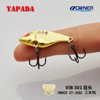 YAPADA VIB 301 Tycoon 5g/7g OWNER Treble Hook 35-38mm Feather Multicolor Zinc alloy Metal VIB Fishing Lures
YAPADA VIB 301 Tycoon 5g/7g OWNER Treble Hook 35-38mm Feather Multicolor Zinc alloy Metal VIB Fishing Lures