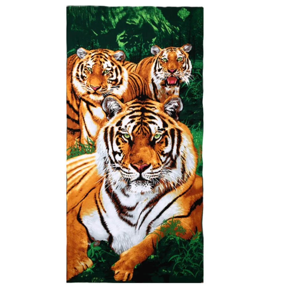70x150cm Microfiber Bath Towel Tiger Dolphin Horse Animal Printed Pattern Beach Towel For Home Travel
70x150cm Microfiber Bath Towel Tiger Dolphin Horse Animal Printed Pattern Beach Towel For Home Travel