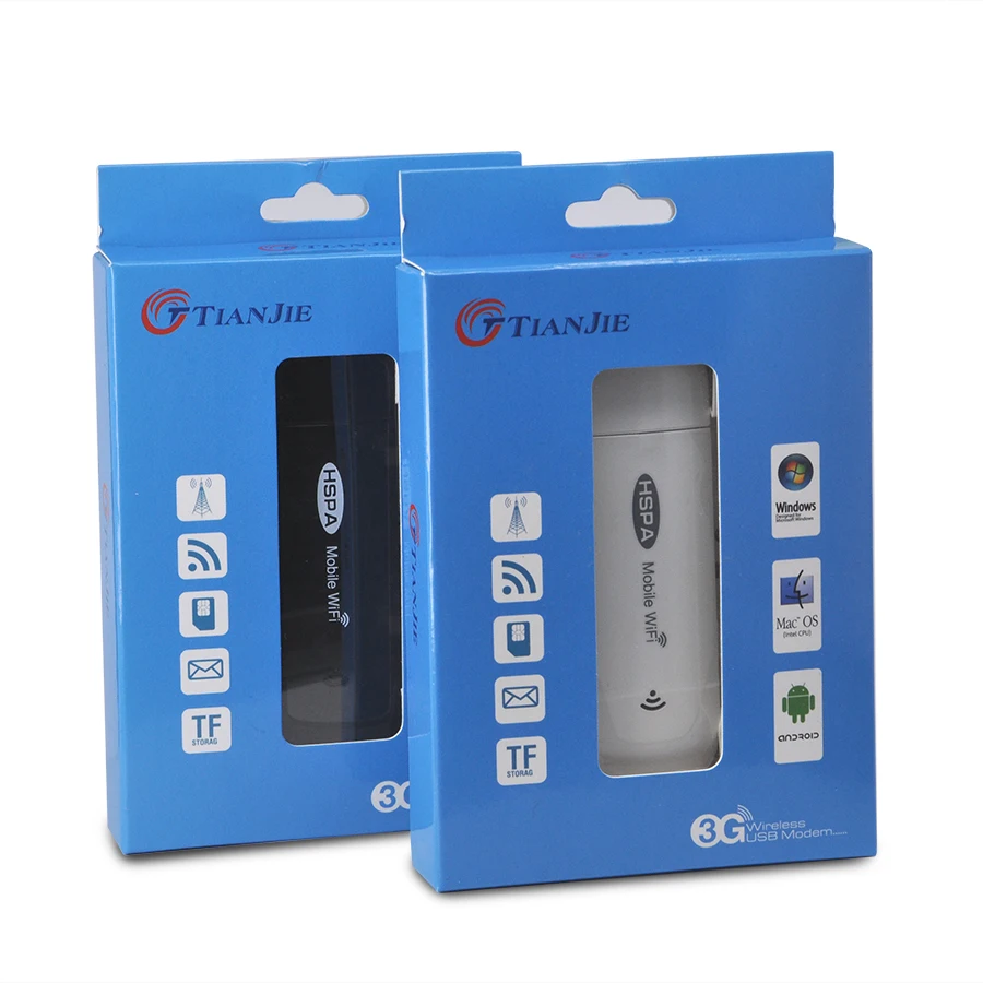 Tianjie 3g Wifi Modem Usb Dongle Router Auto Pocket Mifi Stick Mini Draadloze Wcdma Hotspot Met Sim Card Slot Vergelijkbare Huawei 55 3g Modems Aliexpress