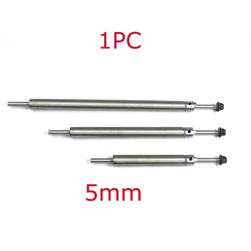 1PC Large Size Drive Shaft Kit Dia 5mm Transmission Shafting Stainless Steel Propeller Shafting Length 150/200/250mm for RC Boat
1PC Large Size Drive Shaft Kit Dia 5mm Transmission Shafting Stainless Steel Propeller Shafting Length 150/200/250mm for RC Boat