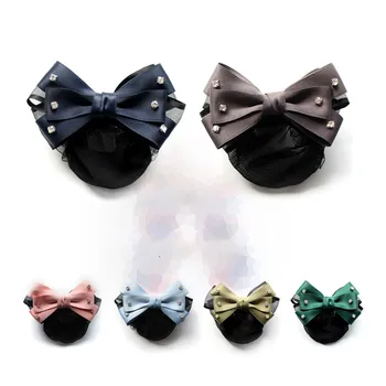 Headdress Headwear Nurse Bank Stewardess Hotel Staff Work Korean Hair Net Hairpin Jewelry Hair Accessories for Women
Headdress Headwear Nurse Bank Stewardess Hotel Staff Work Korean Hair Net Hairpin Jewelry Hair Accessories for Women