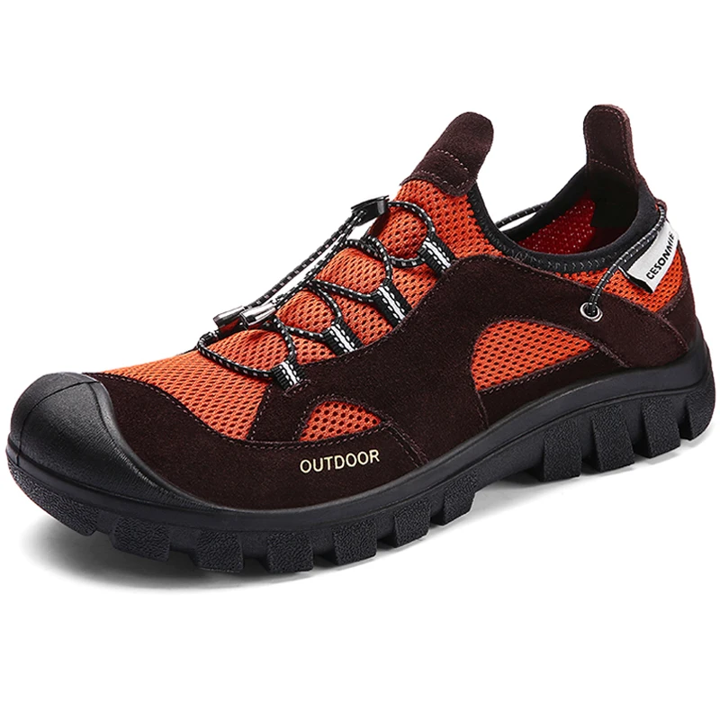 Outdoor High Quality Men Hiking Shoes Breathable Sport Sneakers Male Mountain Shoes Camping Trekking Shoes For Men Zapatillas
Outdoor High Quality Men Hiking Shoes Breathable Sport Sneakers Male Mountain Shoes Camping Trekking Shoes For Men Zapatillas