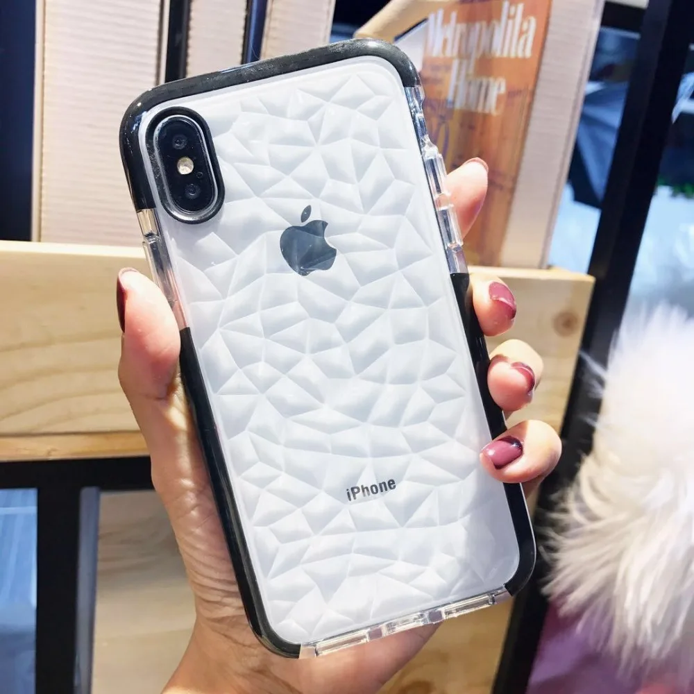 KSTUCNE Diamond Texture Phone Case For iPhone 7 6 6S 8 Case Soft TPU For iPhone 6Plus 7Plus 8Plus X Funda Transparente
KSTUCNE Diamond Texture Phone Case For iPhone 7 6 6S 8 Case Soft TPU For iPhone 6Plus 7Plus 8Plus X Funda Transparente