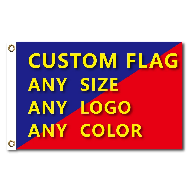 Флаги и баннеры графический пользовательский Печатный флаг с крышкой вала