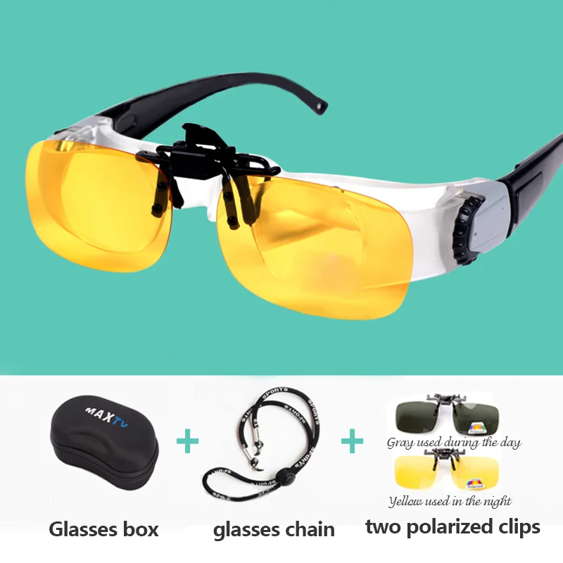 Fishing Glasses to See The Drift Fishing Telescope Myopia Closer Zoom Polarized Light Television Watching Outdoor
Fishing Glasses to See The Drift Fishing Telescope Myopia Closer Zoom Polarized Light Television Watching Outdoor