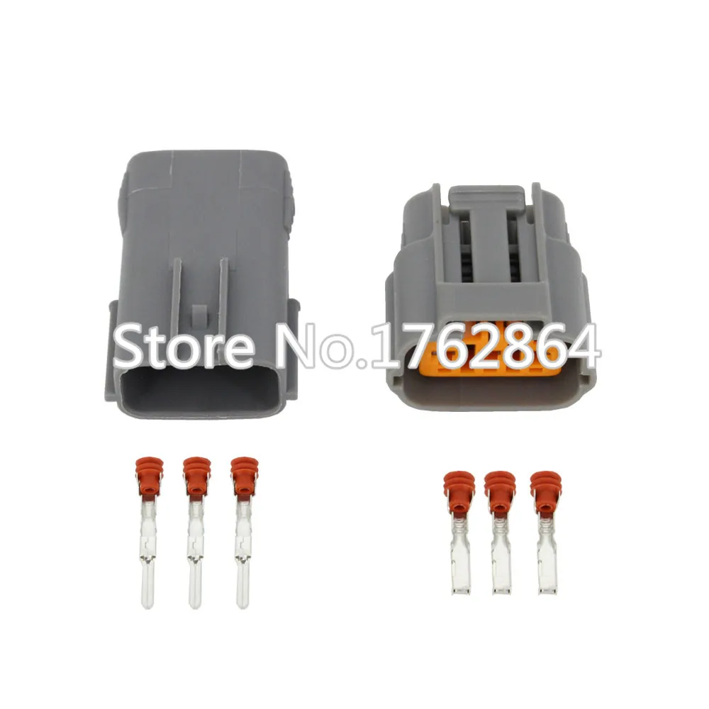 5 Sets 3 Pin Female And Male Sumitomo Waterproof Cable Connector For Nissan Mazda RX8 Ignition Coil with terminal
5 Sets 3 Pin Female And Male Sumitomo Waterproof Cable Connector For Nissan Mazda RX8 Ignition Coil with terminal