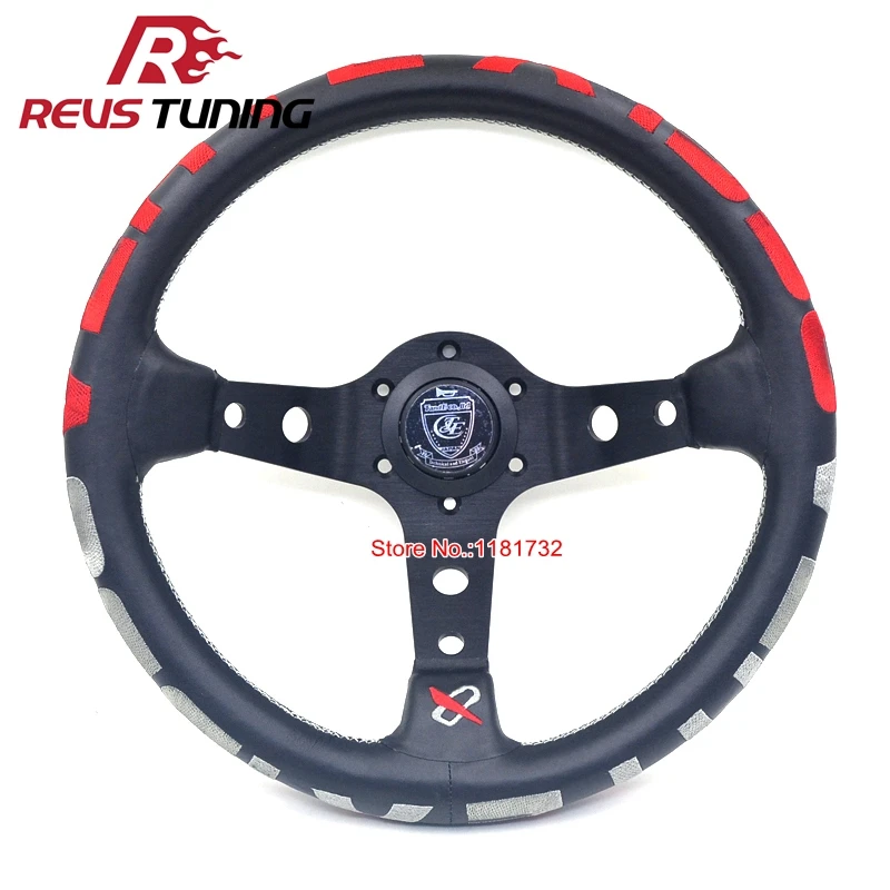 330mm 13inch Deep Dish Red/Green Embroidery Car Racing Tuning Sport 1996 Vertex Steering Wheel
330mm 13inch Deep Dish Red/Green Embroidery Car Racing Tuning Sport 1996 Vertex Steering Wheel
