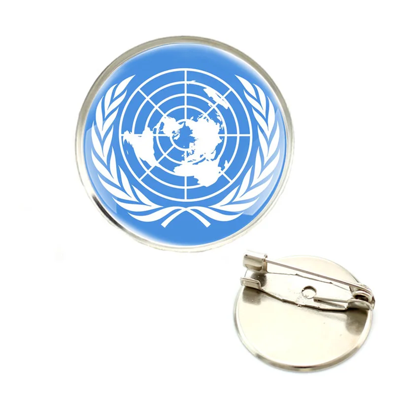 Classic Fashion United Nations Symbol Brooch Badge Glass Cabochon Dome For Bag Clothes Decoration Pins
Classic Fashion United Nations Symbol Brooch Badge Glass Cabochon Dome For Bag Clothes Decoration Pins