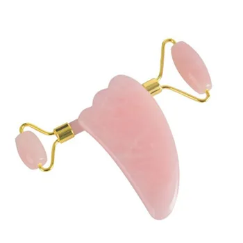 Facial Beauty Jade Roller Face Thin Massager Tool Body Gua Sha Board Set Facial Care Tools
Facial Beauty Jade Roller Face Thin Massager Tool Body Gua Sha Board Set Facial Care Tools