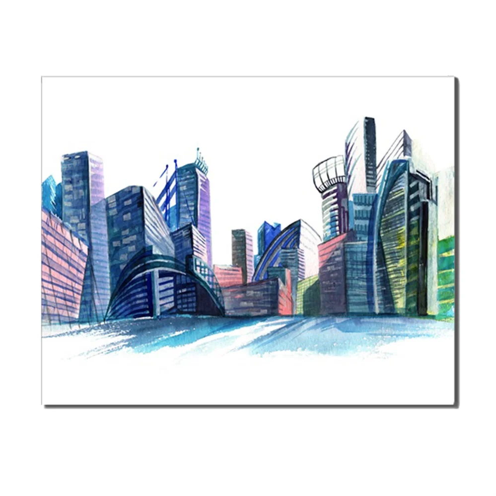 Modern Water Color Metropolis City No Frame Popular Home Decor Unique Gift Store Office Decoration Canvas Art Painting Abstract
Modern Water Color Metropolis City No Frame Popular Home Decor Unique Gift Store Office Decoration Canvas Art Painting Abstract