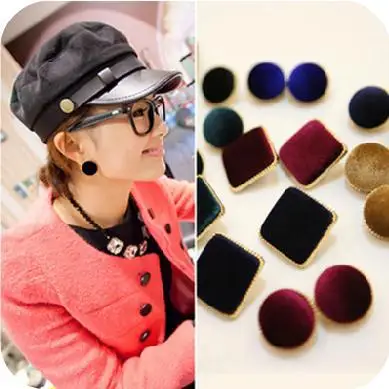 FREE SHIPPING MIN.ORDER IS $12 (mix order in the fashion jewellery group only)Newest Popular Simple All Match Stud Earrings | Украшения и
