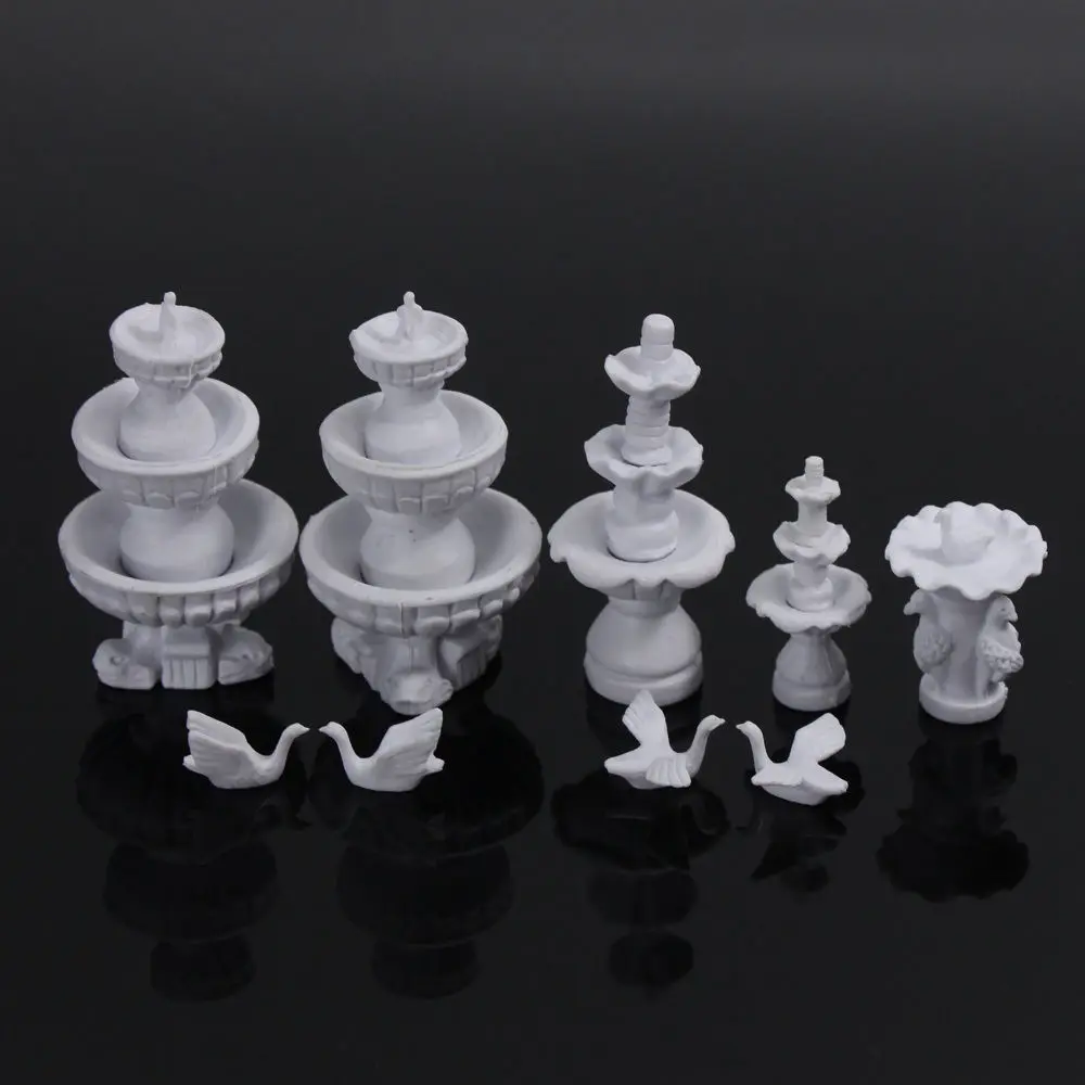 GY07087 9pcs Statue sculpture Fountain Model Train Railway HO 1:87 scale Architecture model building kit mini garden decoration
GY07087 9pcs Statue sculpture Fountain Model Train Railway HO 1:87 scale Architecture model building kit mini garden decoration