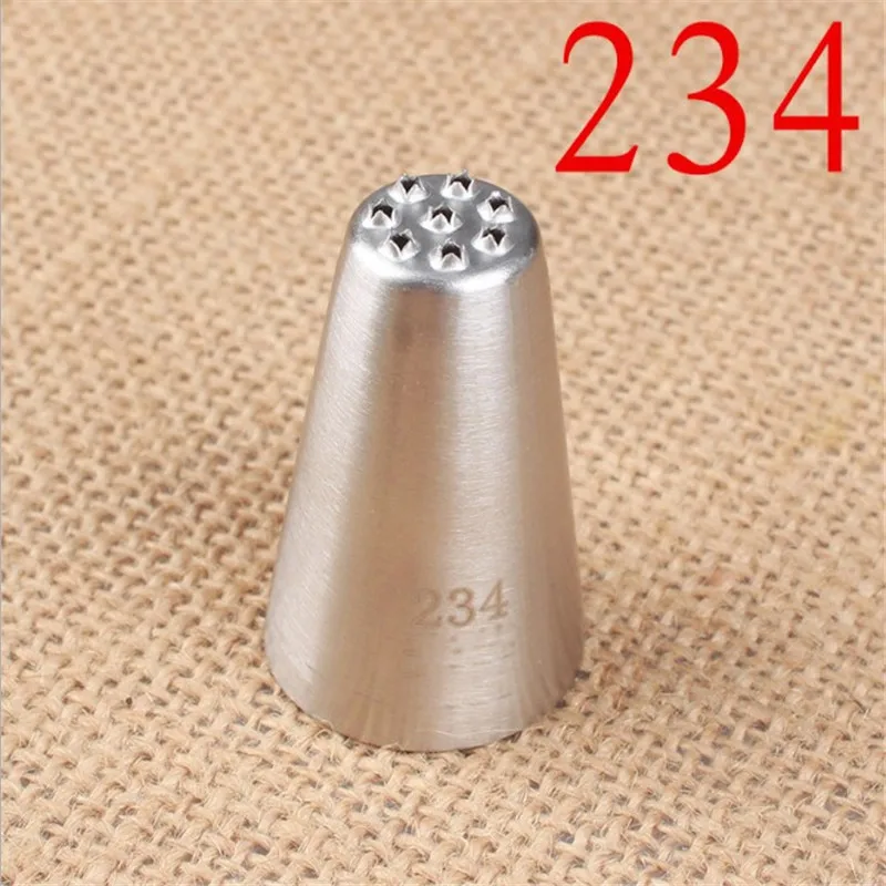 

#234 Grass Cream Icing Nozzles Stainless Steel Pastry Decor Cupcake Head Cake Decorating Tip Piping Pastry Cupcake