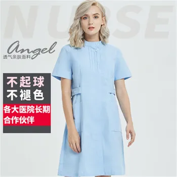 Nurses wear short summer wear round collar winter long sleeve hospital plus side experimental clothing pharmacy beauty wear
Nurses wear short summer wear round collar winter long sleeve hospital plus side experimental clothing pharmacy beauty wear