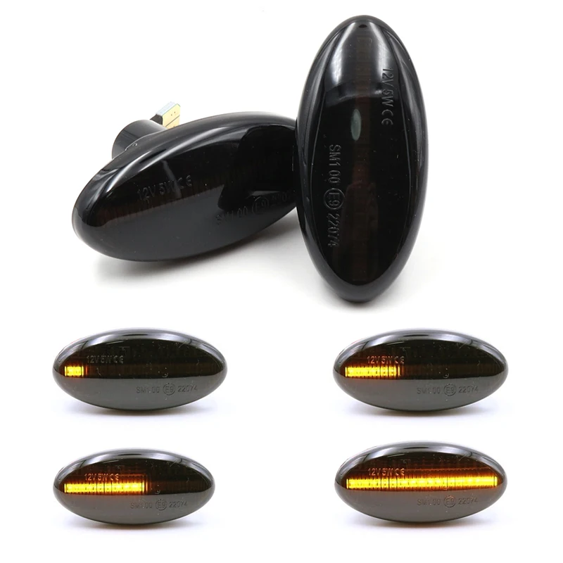 2X Smoke Lens Amber Sequential Blinker Side Marker Turn Signal Light Car LED For MAZDA 2 11-13 MAZDA3 04-11 MAZDA MPV
2X Smoke Lens Amber Sequential Blinker Side Marker Turn Signal Light Car LED For MAZDA 2 11-13 MAZDA3 04-11 MAZDA MPV