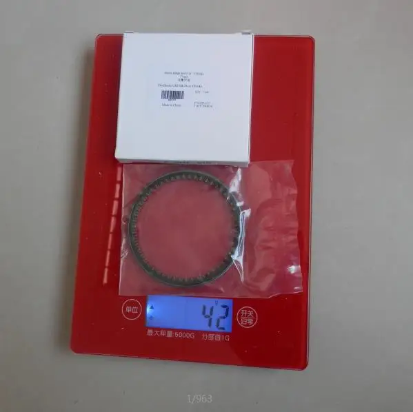 2 X GX270 PISTON RING SET 77MM FOR HONDA GX-270 & MORE 270CC 9HP 4 STROKE MOTOR 3.5KW GENERATOR WATER PUMP KOLBEN RINGS 3689585
2 X GX270 PISTON RING SET 77MM FOR HONDA GX-270 & MORE 270CC 9HP 4 STROKE MOTOR 3.5KW GENERATOR WATER PUMP KOLBEN RINGS 3689585