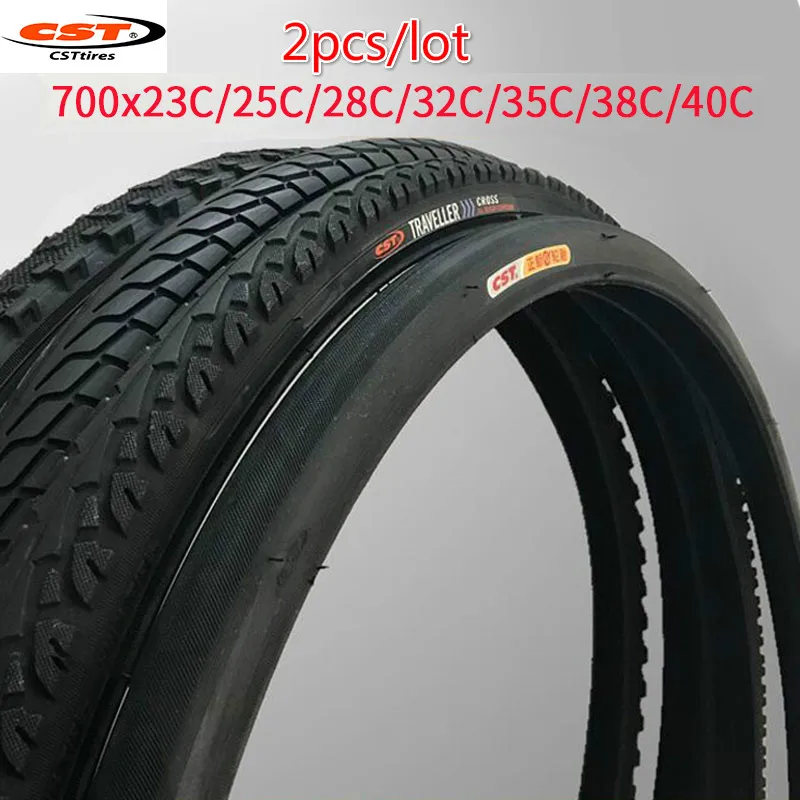 Cst 2PCS Original 700x23C/25C/28C/32C/35C/38C/40C Road Mountain Bike tire cycling 700x35C bicycle tyre bicycle tires mtb Cycling
Cst 2PCS Original 700x23C/25C/28C/32C/35C/38C/40C Road Mountain Bike tire cycling 700x35C bicycle tyre bicycle tires mtb Cycling