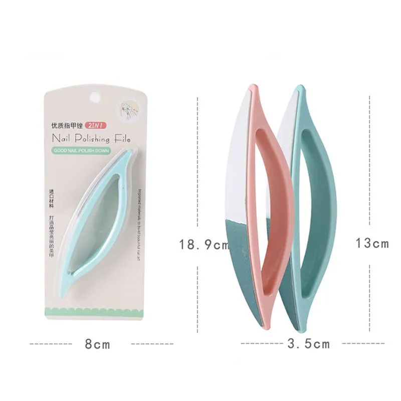 Профессиональные Большие пилки для ногтей DIY полировальные инструменты маникюра