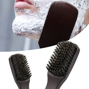 Portable Men Boar Bristle Mustache Brush Wood Handle Men's Beard Brush Comb Facial Beard Cleaning Styling Brush
Portable Men Boar Bristle Mustache Brush Wood Handle Men's Beard Brush Comb Facial Beard Cleaning Styling Brush
