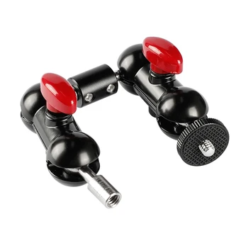 CAMVATE Dual Mini Ball Head Extension Arm With 1/4"-20 Male & Female Mounting Threads C2138
CAMVATE Dual Mini Ball Head Extension Arm With 1/4"-20 Male & Female Mounting Threads C2138