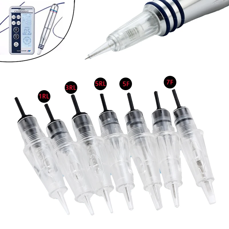 50pcs/set Microblading Needles For Permanent MakeUp Machine Charmant 2 Tattoo Machine 1.3.5rl 5.7f Forever Beauty Cosmetics
50pcs/set Microblading Needles For Permanent MakeUp Machine Charmant 2 Tattoo Machine 1.3.5rl 5.7f Forever Beauty Cosmetics