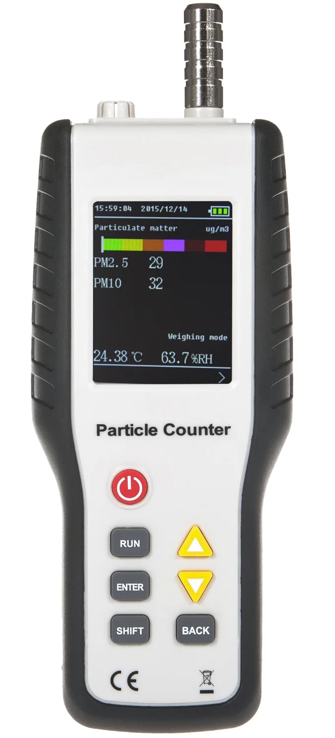 HT-9600 High Sensitivity Laser PM2.5 Detector Particle Monitor Professional Dust Air Quality Monitoring Meter Air Analyzer
HT-9600 High Sensitivity Laser PM2.5 Detector Particle Monitor Professional Dust Air Quality Monitoring Meter Air Analyzer