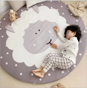 Nordic Cotton Cartoon Animal Baby Play Pad, 100% Cotton Chilren - Floor Blanket, Baby Rugs, Play Mat for Kids Room Decor
Nordic Cotton Cartoon Animal Baby Play Pad, 100% Cotton Chilren - Floor Blanket, Baby Rugs, Play Mat for Kids Room Decor