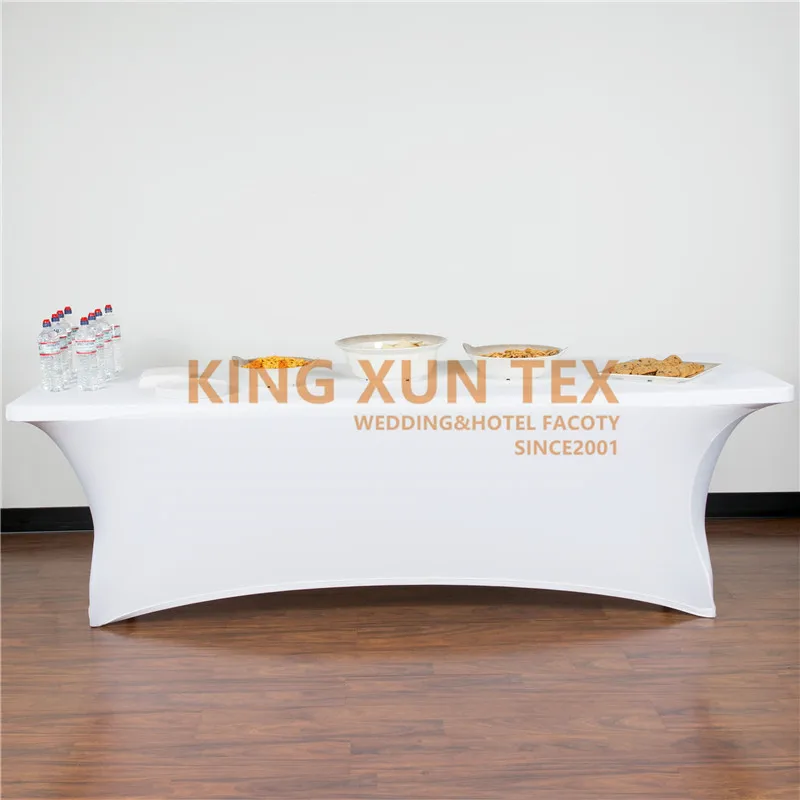 5pcs Rectangle Fitted Stretch Spandex Table Cover Tablecloth Lycra Long Bar Table Cloth For Hotel Event Party Wedding Decoration
5pcs Rectangle Fitted Stretch Spandex Table Cover Tablecloth Lycra Long Bar Table Cloth For Hotel Event Party Wedding Decoration